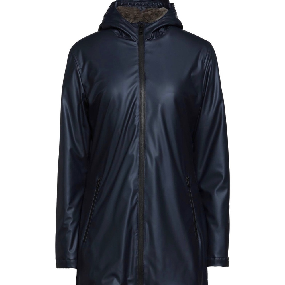 Homeward  NWT water and wind proof with faux fur lining zip coat